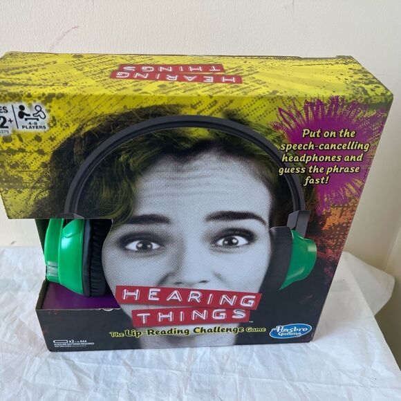 Hasbro Other - Hasbro Hearing Things Game Lip Reading Challenge New